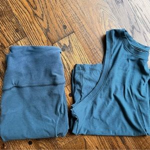Beyond Yoga Tank Set Leggings